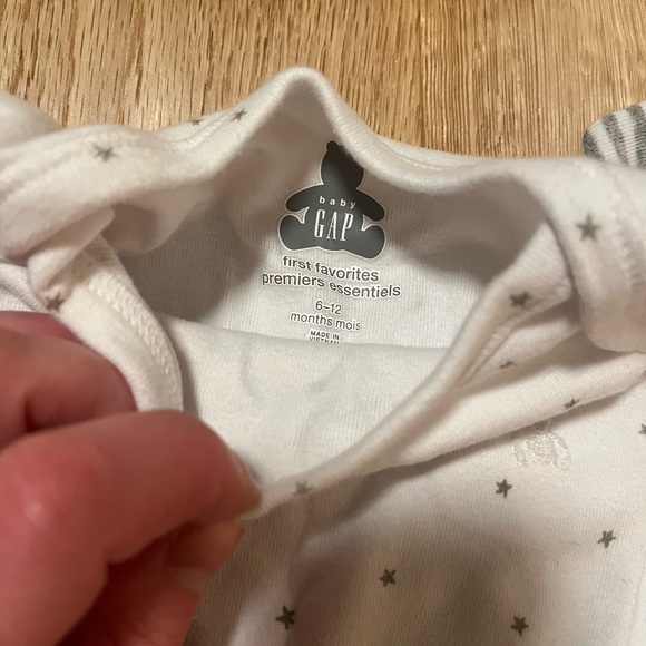 GAP Long-sleeve Body Suite Set 6-12months - Picture 2 of 2